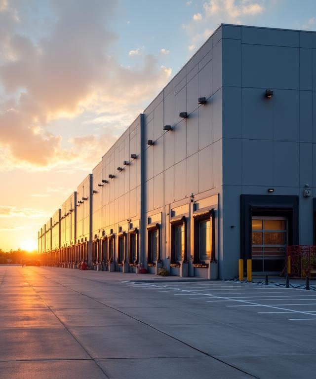 Modern logistics hub in Miami